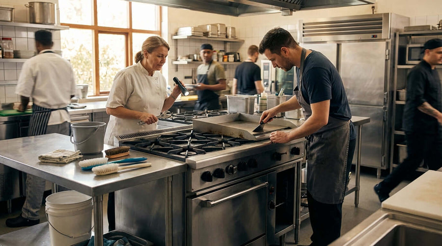The Ultimate Maintenance Checklist for Your Commercial Range and Accessories