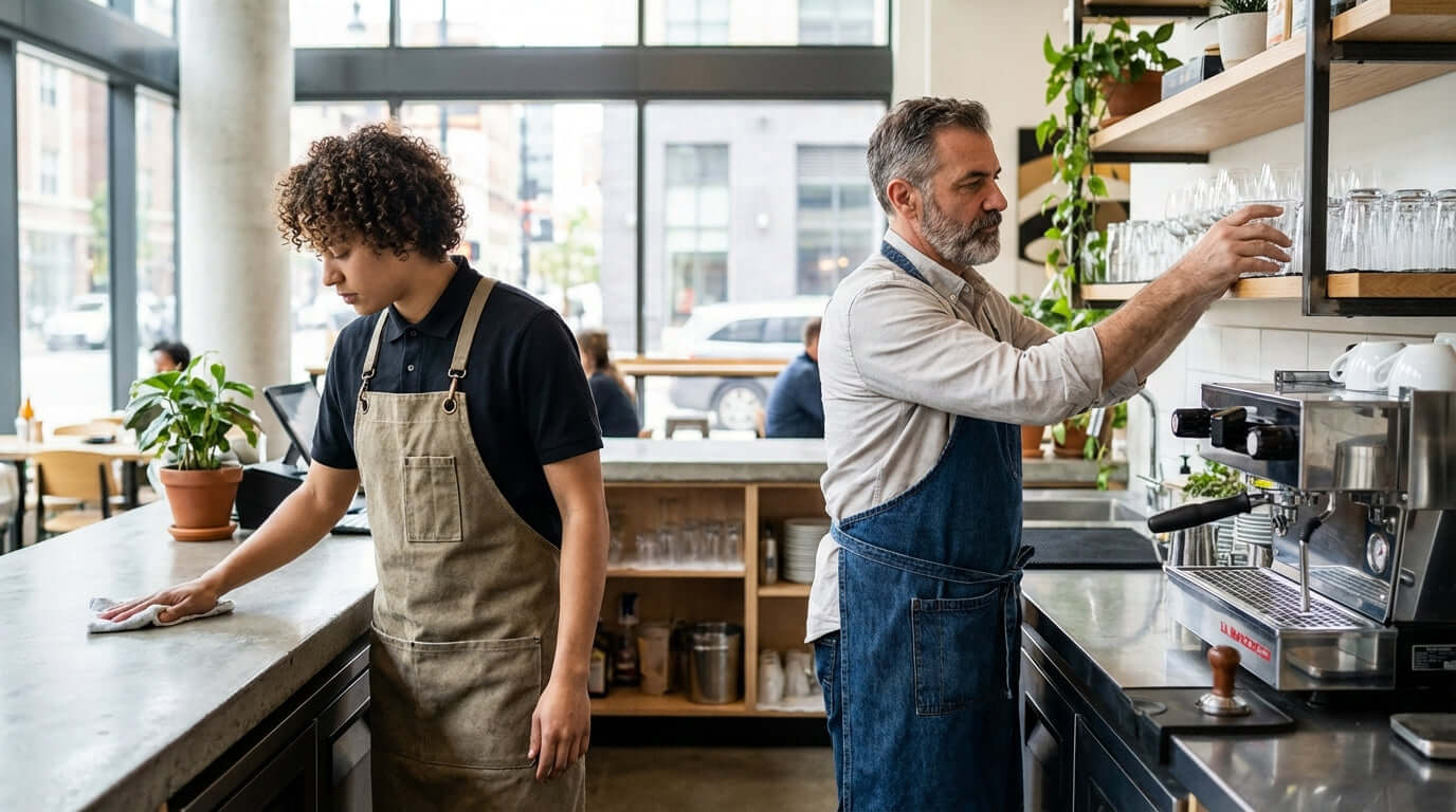 Apron Style Trends: 5 Modern Looks for Your Front-of-House Staff