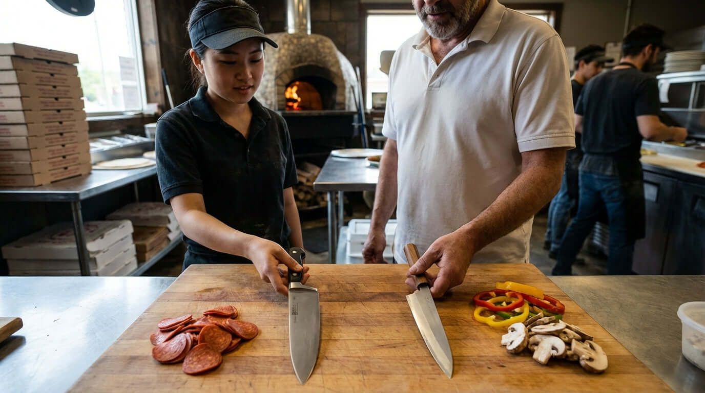 German vs. Japanese Chef Knives: Which is Right for Your Commercial Kitchen?