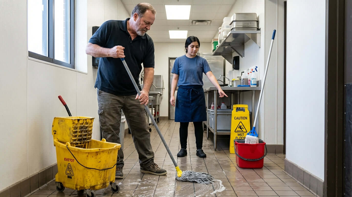 5 Common Mopping Mistakes in Restaurants and How to Fix Them