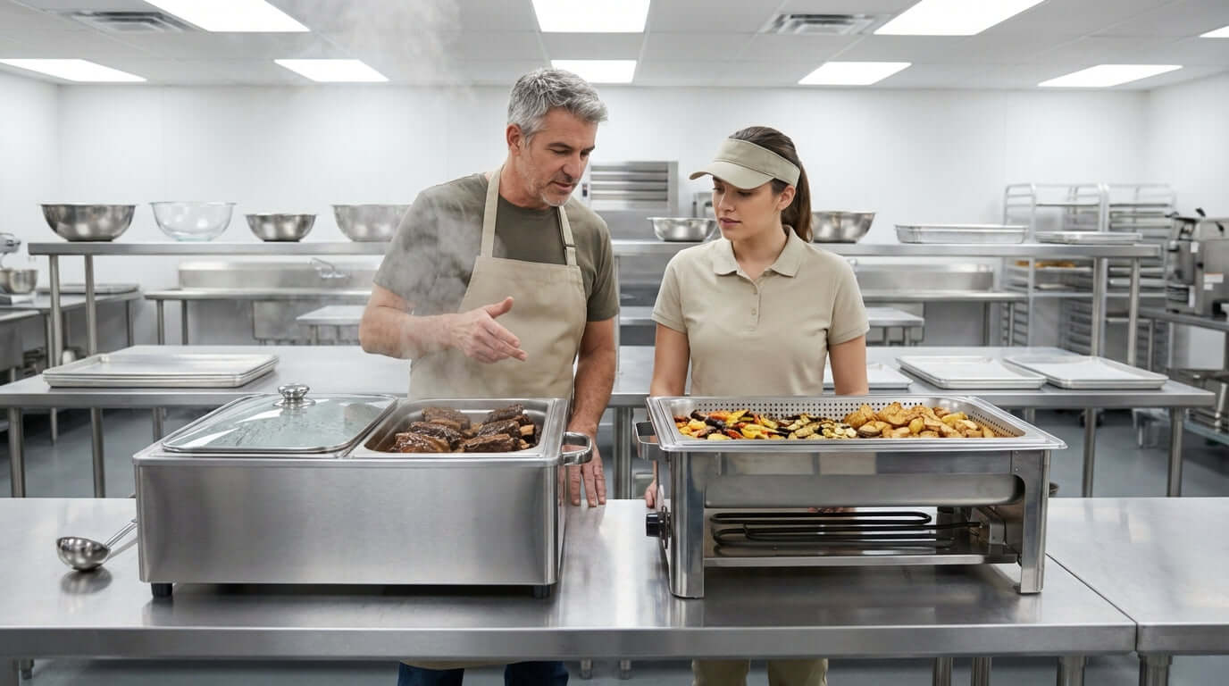 Wet Heat vs. Dry Heat: Which Buffet Warmer is Right for You?