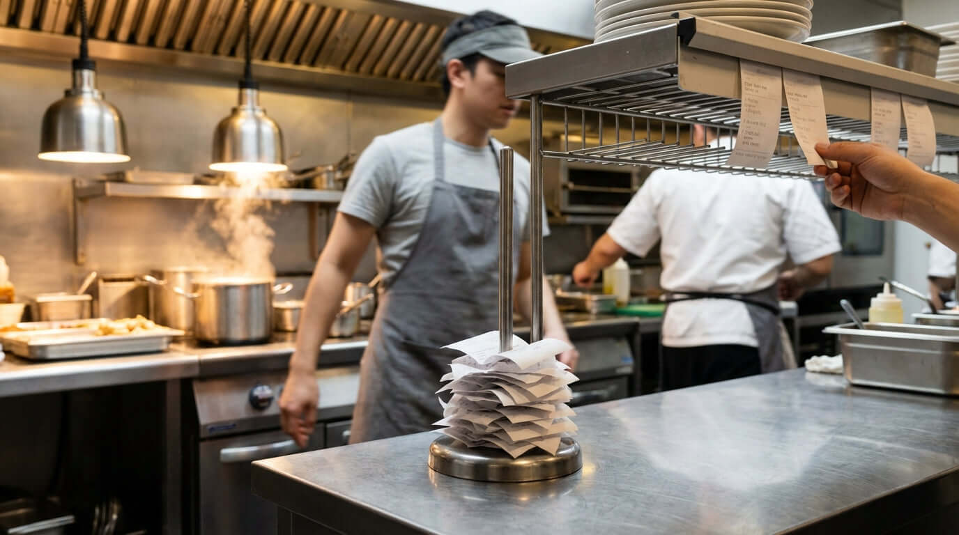 From Chaos to Control: Setting Up an Order System with a Receipt Holder