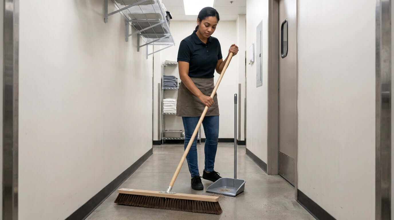 5 Cleaning Mistakes to Avoid: Are You Using Your Commercial Broom Correctly?