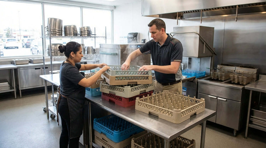 The Ultimate Guide: Choosing the Right Commercial Dishwasher Rack for Your Kitchen