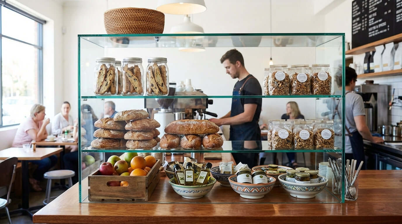 More Than Just Muffins: 5 Creative Ways to Use a Non-Refrigerated Display Case