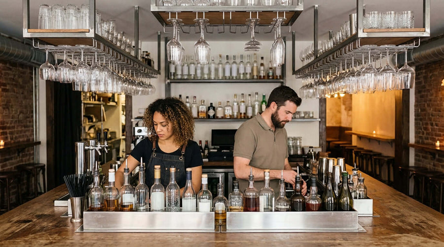 From Speed Rails to Glass Racks: Optimizing a Small Bar Space