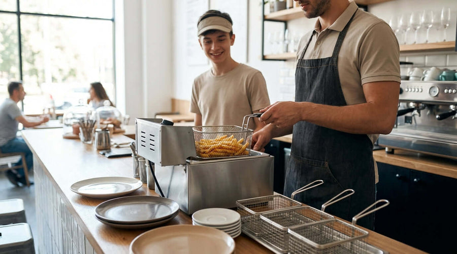 Unlocking New Revenue: How Bars & Cafes Can Benefit from Countertop Fryers