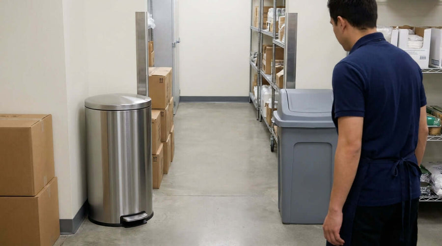 Stainless Steel vs. Plastic Trash Cans: Which is Best for Your Business?