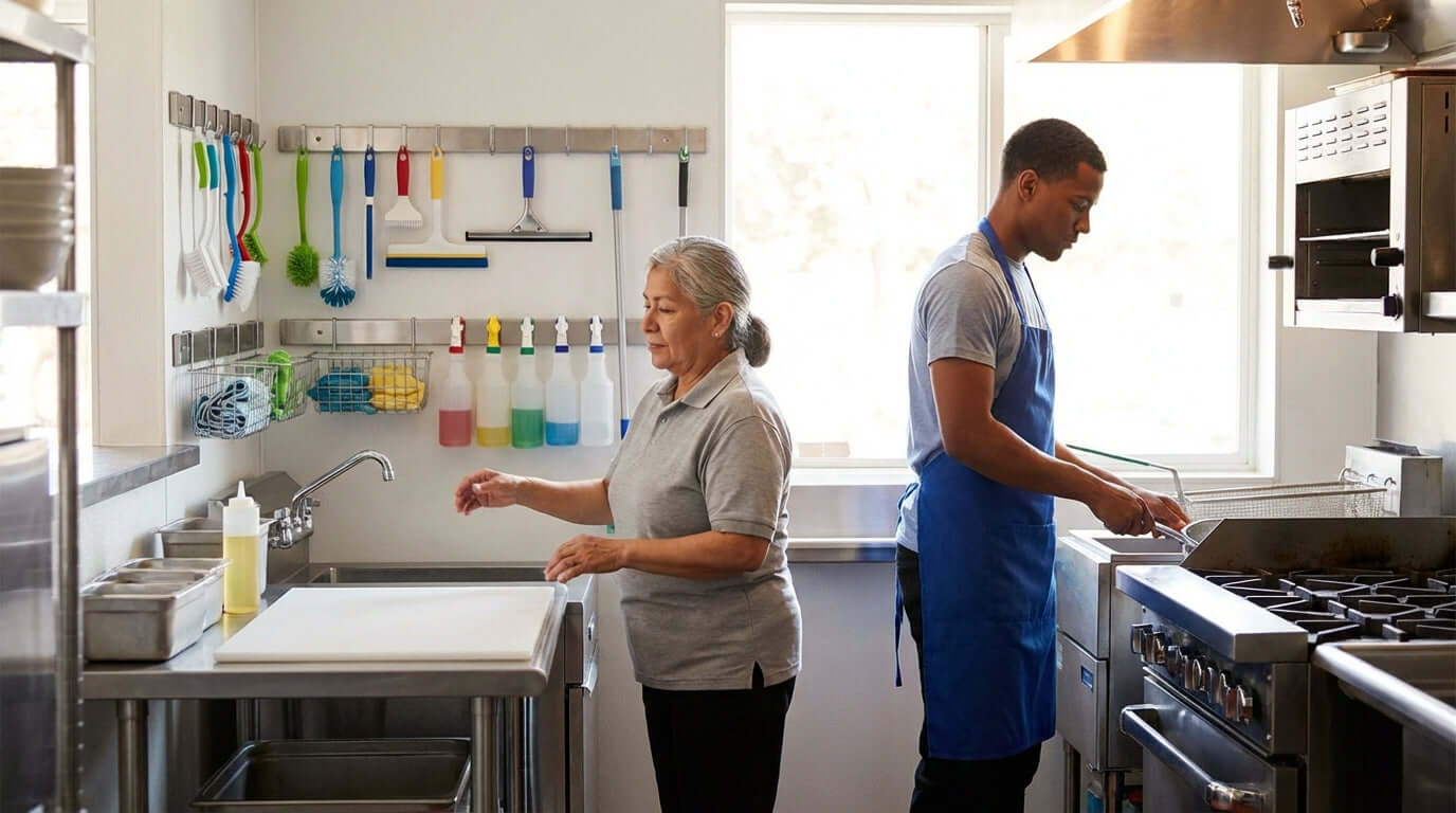 5S for Your Kitchen: Streamlining Cleaning with Wall-Mounted Organizers