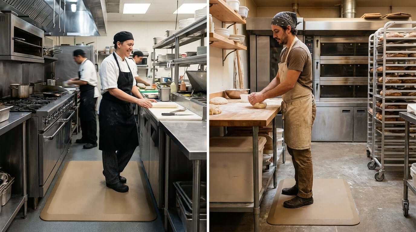 How Ergonomic Kitchen Mats Can Drastically Reduce Employee Fatigue and Boost Productivity