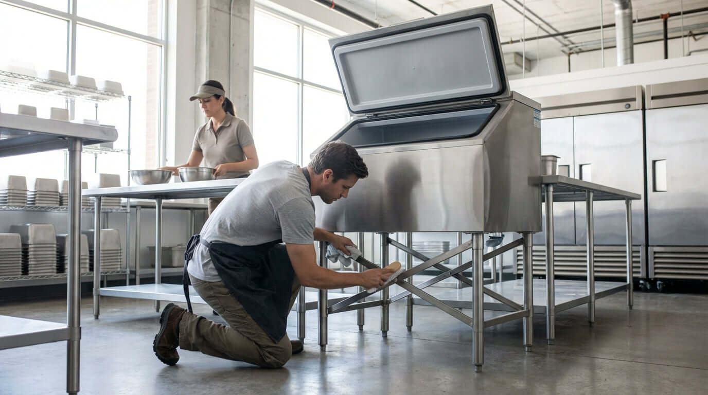 5 Maintenance Tips to Extend the Life of Your Ice Bin Legs & Braces