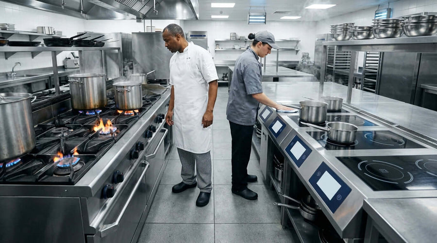 Gas vs. Induction: Which is the Heavyweight Champion for Your Commercial Kitchen?