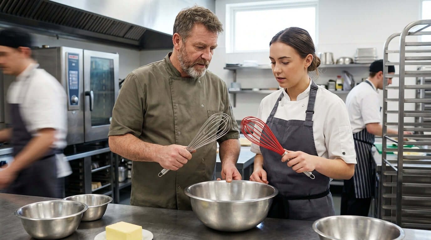 Stainless Steel vs. Silicone Whisks: A Pro Chefs Comparison