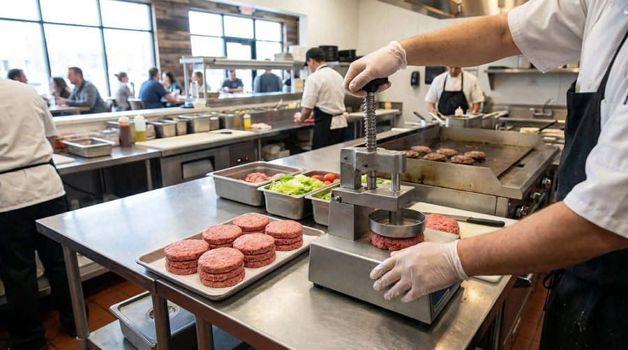 5 Ways a Hamburger Press Boosts Restaurant Profitability