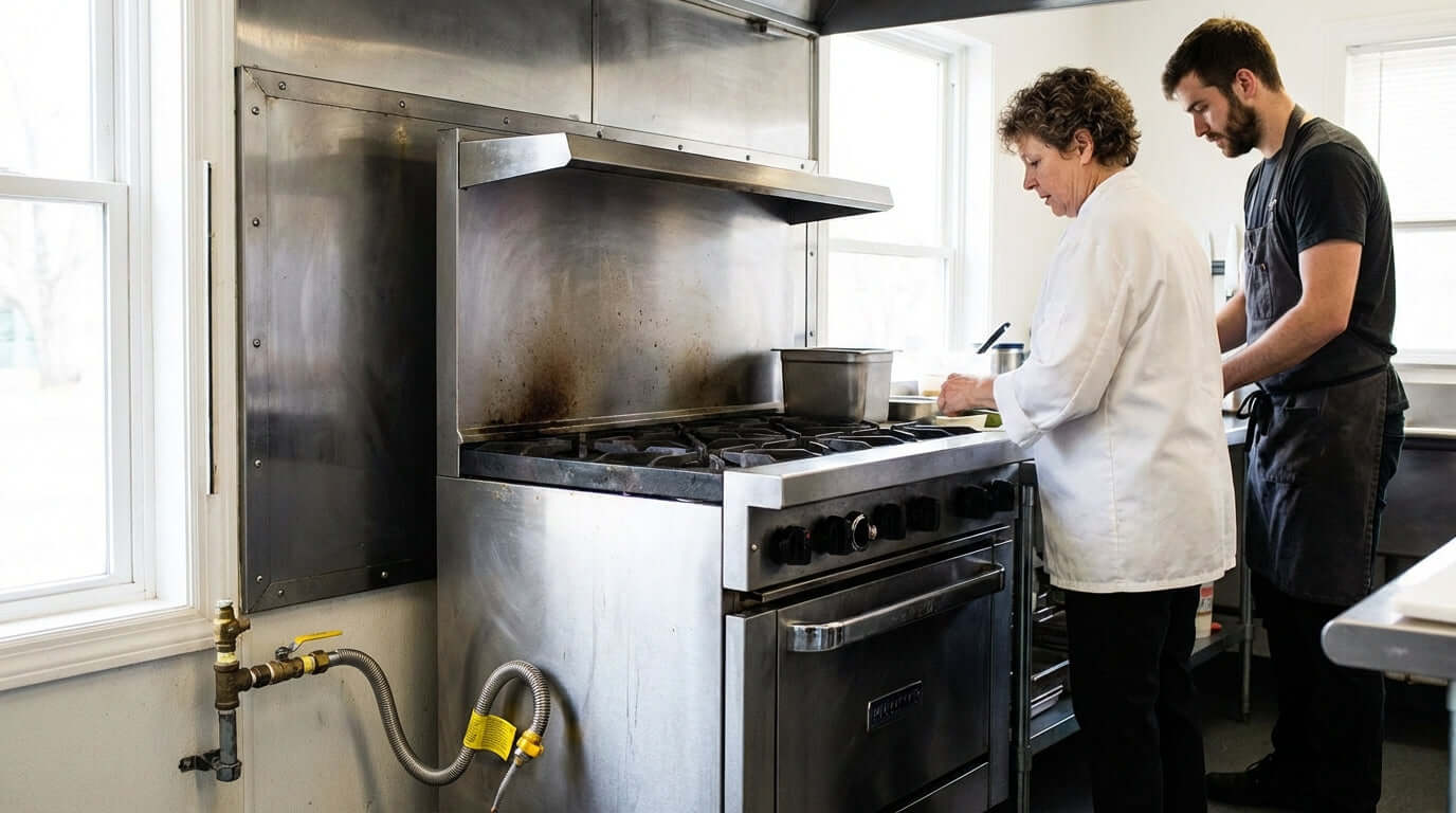 Enhancing Kitchen Safety: The Importance of Proper Backguards and Gas Connectors
