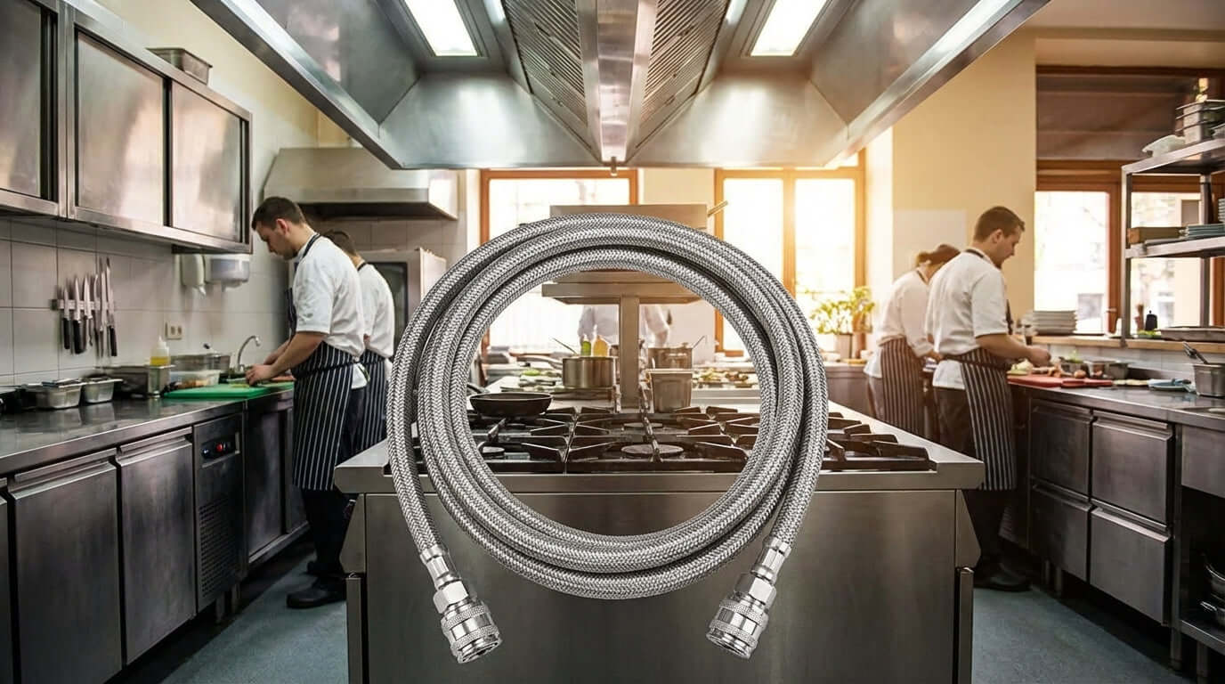 Gas Safety 101: Why Your Commercial Kitchen Needs a CSA-Certified Hose Kit