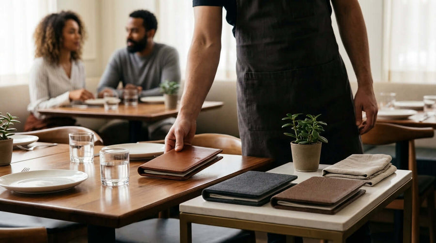 More Than a Bill Folder: 5 Ways to Use Custom Check Holders for Brand Reinforcement