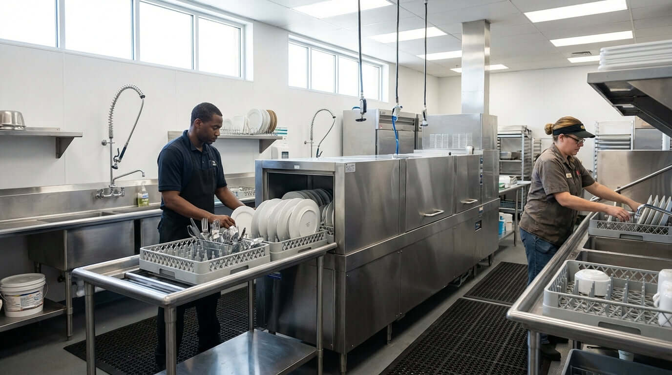 Designing the Perfect Warewashing Station for a Seamless Workflow