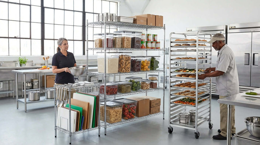 Beyond #10 Cans: Versatile Uses for Racks in Your Foodservice Business