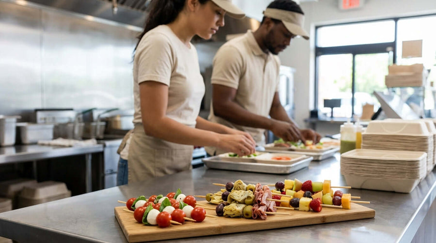 How to Boost Your Catering Menu with Eye-Catching Appetizer Skewers