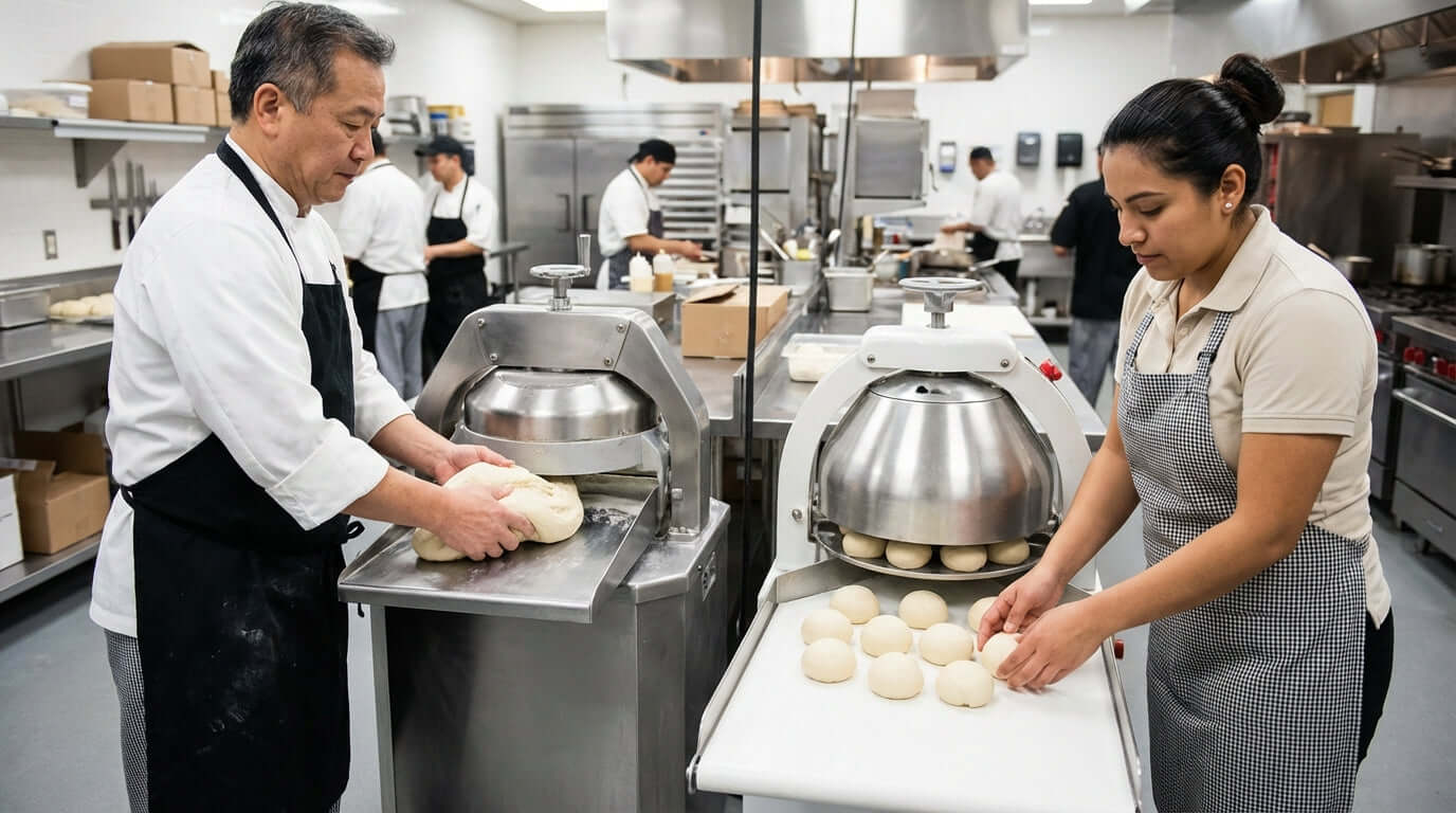 From Lumps to Perfection: The Art of Using Dough Dividers and Rounders