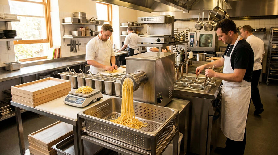 5 Must-Have Accessories for a Streamlined Commercial Pasta-Making Workflow
