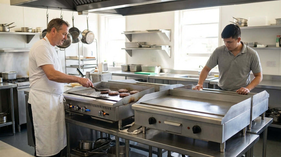 Gas vs. Electric Commercial Griddles: Which is Right for Your Kitchen?