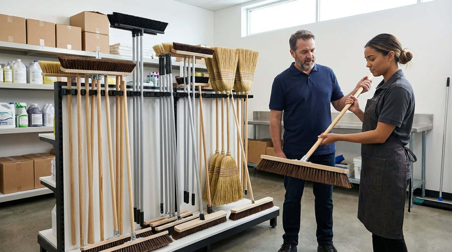 The Ultimate Broom Buying Guide for Restaurants and Retail Stores