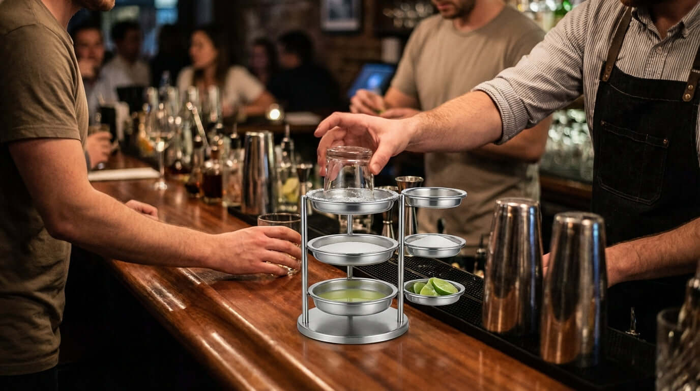 How a Simple Glass Rimmer Increases Your Bars Speed and Consistency