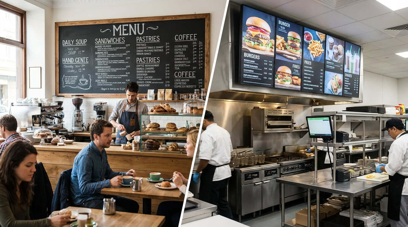 Digital vs. Static Menu Boards: Which is Right for Your Business?