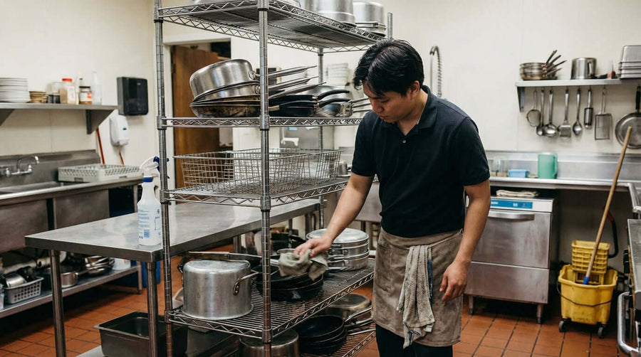 How to Properly Clean and Maintain Your Commercial Shelving for Longevity