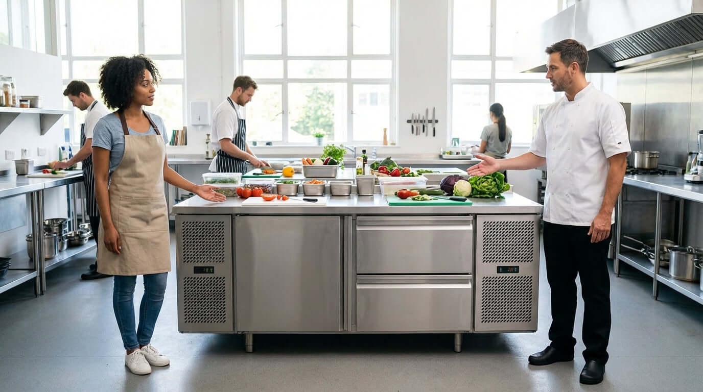 Doors vs. Drawers: Which Worktop Refrigerator Configuration is Right for You?