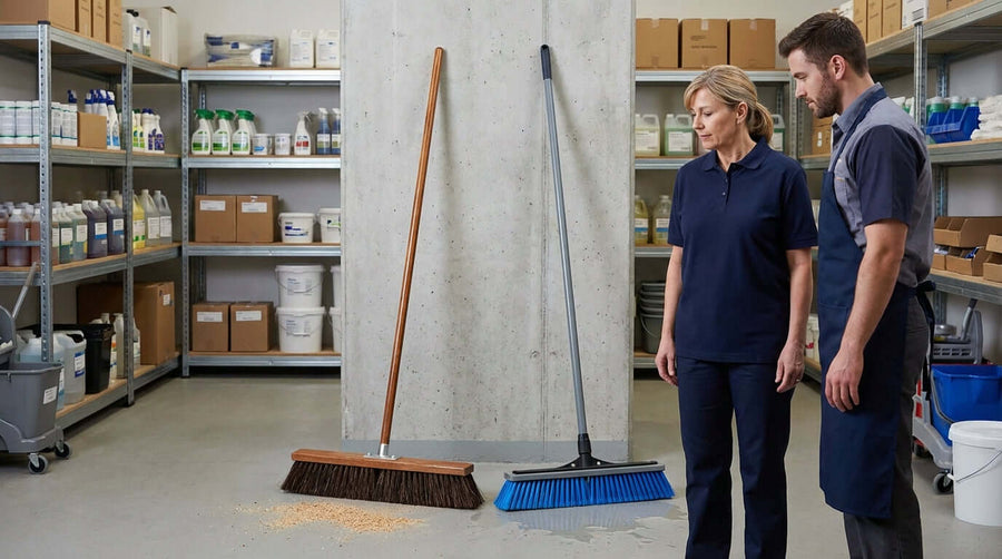 Natural vs. Synthetic Bristles: Choosing the Perfect Broom for Spills