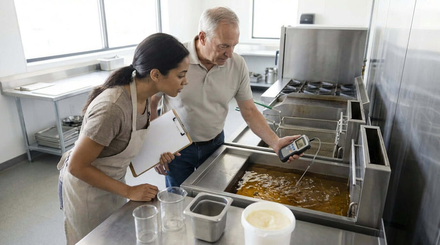 TPM et FFA expliqués : comprendre les mesures de dégradation de l’huile de cuisson