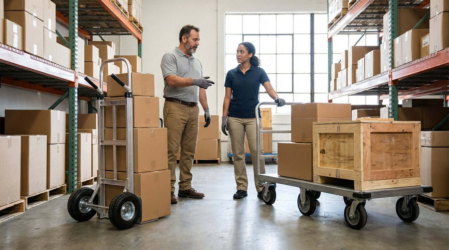 Hand Truck vs. Platform Truck: Which is Best for Your Merchandise Business?