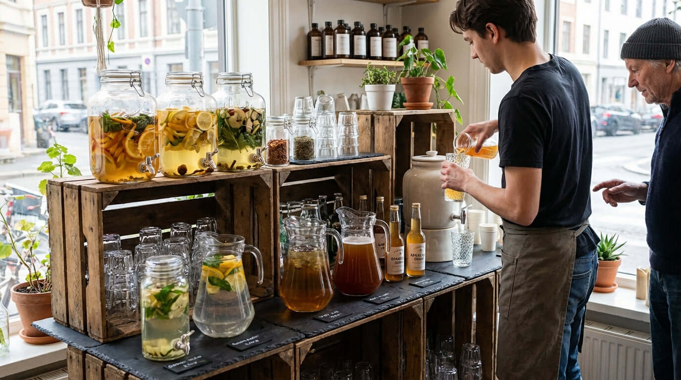 Beyond Soda: Creative Non-Alcoholic Beverage Stations That Wow Guests