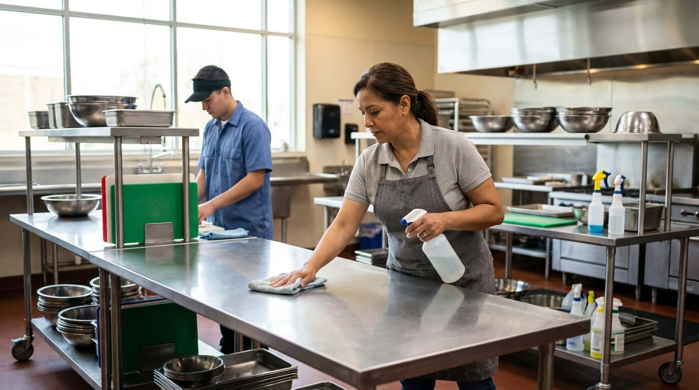 How to Clean and Maintain Your Stainless Steel Prep Table for Longevity