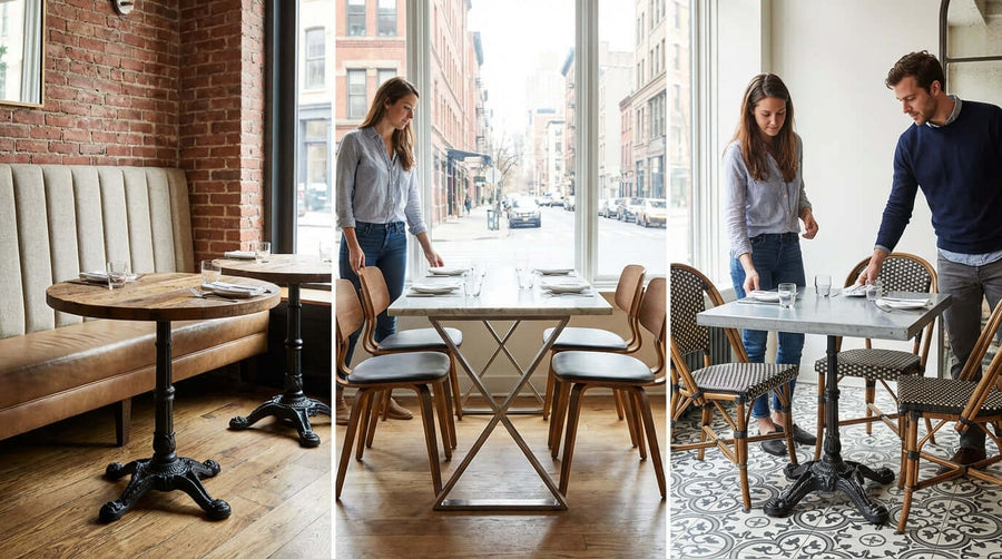 Beyond the Base-ics: Matching Your Table Bases to Your Restaurants Decor