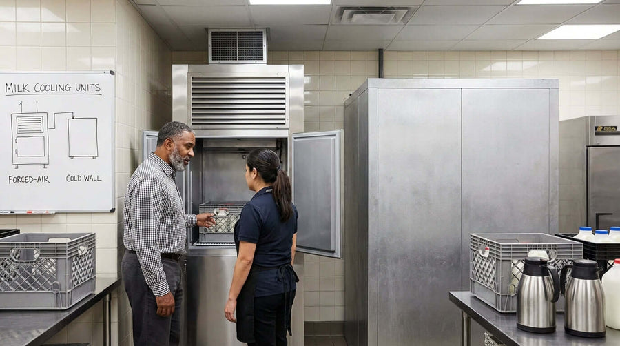 Forced-Air vs. Cold Wall: Which Milk Cooler Technology is Right for Your Business?