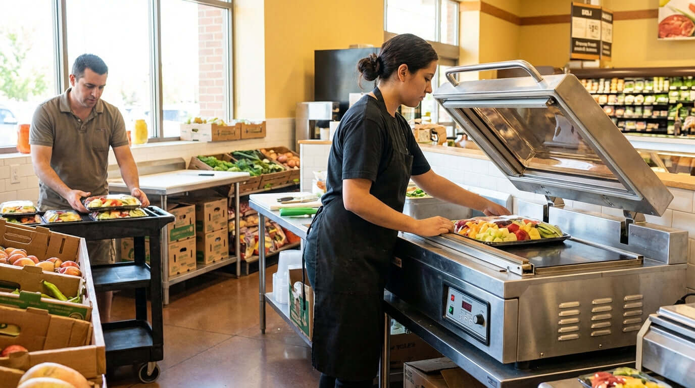5 façons dont une machine à emballer des aliments peut maximiser la fraîcheur et réduire le gaspillage