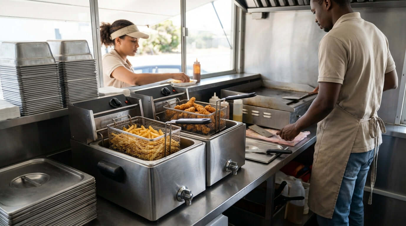 Choosing the Right Portable Fryer for Your Food Truck or Catering Business
