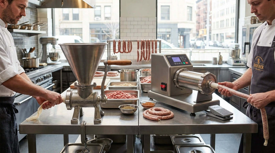 Manual vs. Electric: Choosing the Right Commercial Sausage Stuffer for Your Business