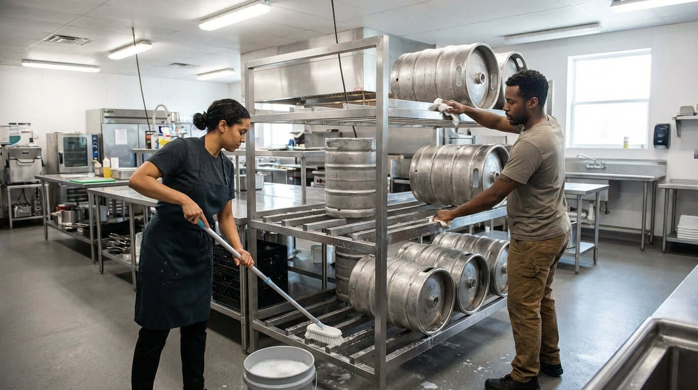 Keep it Clean & Sturdy: Your Essential Keg Rack Maintenance Guide