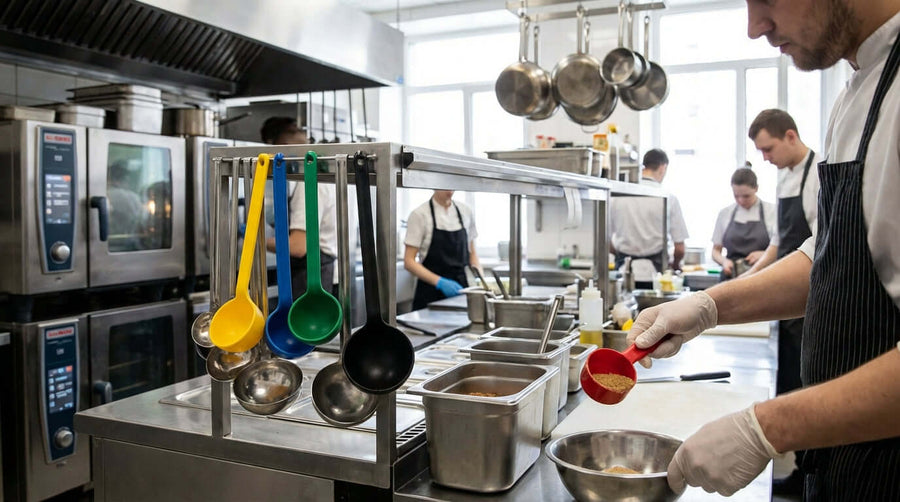 A Guide to Color-Coded Kitchens: Choosing and Implementing the Right Portion Spoons