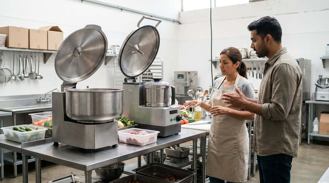 Bowl Cutter vs. Food Processor: Which is Right for Your Commercial Kitchen?