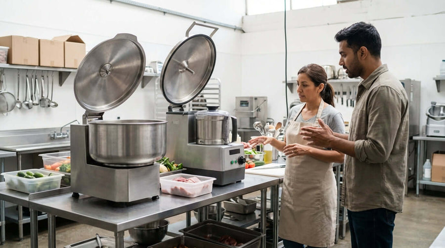 Bowl Cutter vs. Food Processor: Which is Right for Your Commercial Kitchen?