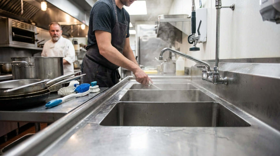 Keep it Gleaming: How to Properly Clean and Sanitize Your Stainless Steel Commercial Sink
