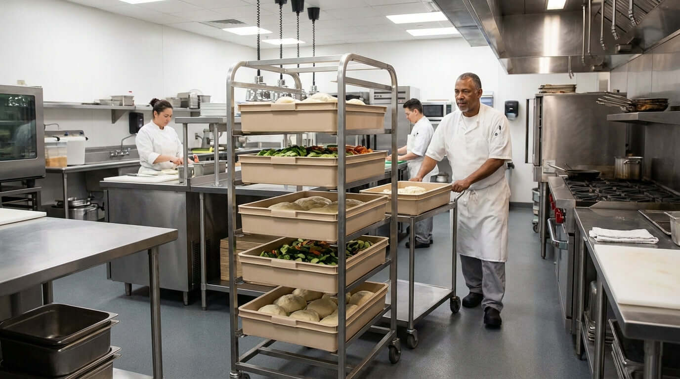 lug racks for commercial kitchens: Versatility Guide – chefstop.ca