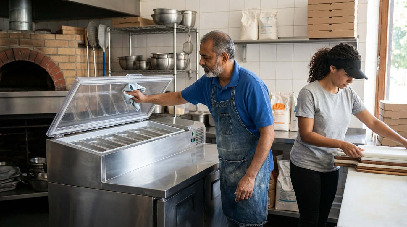 The Ultimate Guide to Cleaning and Maintaining Your Refrigerated Prep Table
