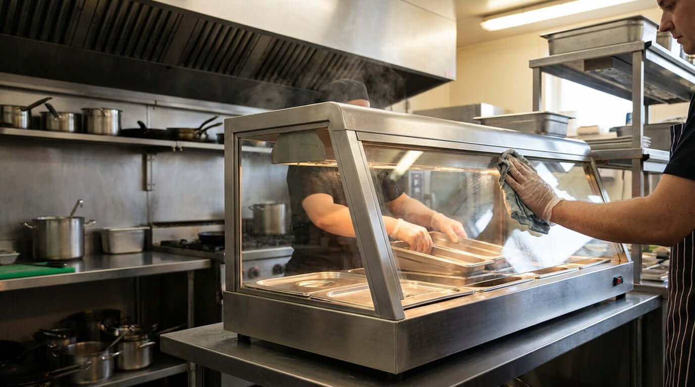 How to Clean and Maintain Your Countertop Hot Food Display for Longevity